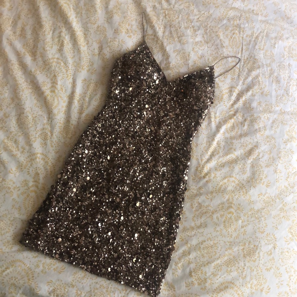 Cache Sequin Dress - image 1